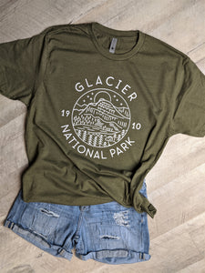 Glacier National Park Tee
