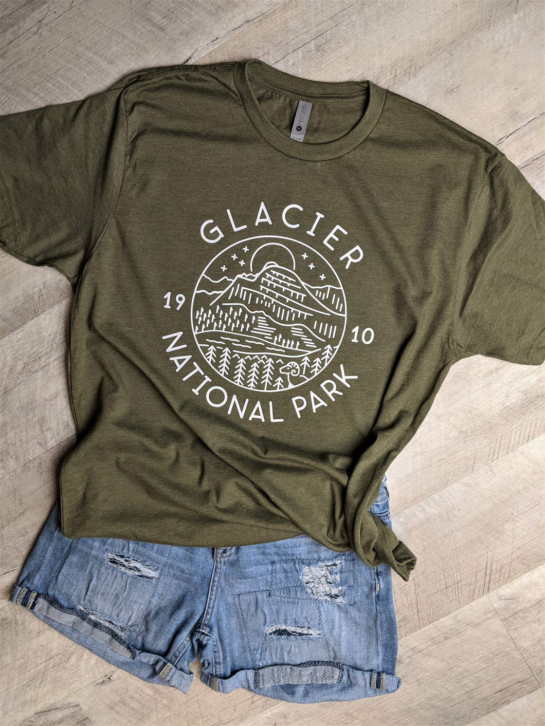 Glacier National Park Tee