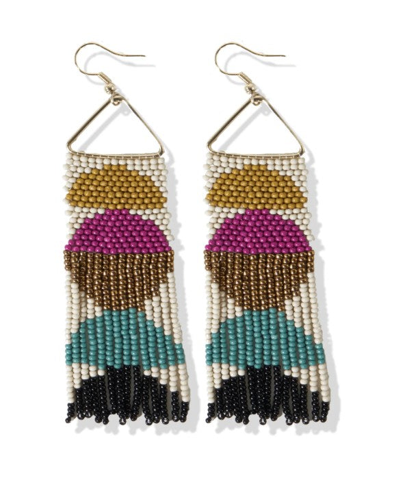 Ink and Alloy Earrings