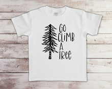 Load image into Gallery viewer, Youth Go Climb a tree Tee
