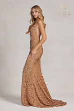 Load image into Gallery viewer, Nova Sequin Gown
