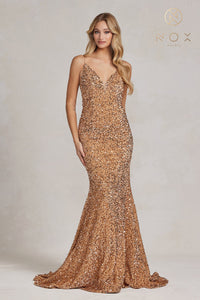 Nova Sequin Gown