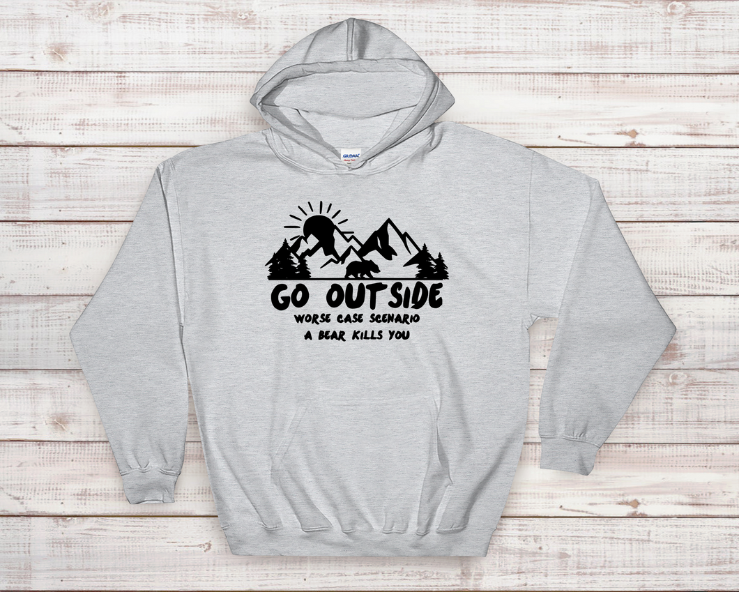 Men's Go Outside Hoodie Sweatshirt
