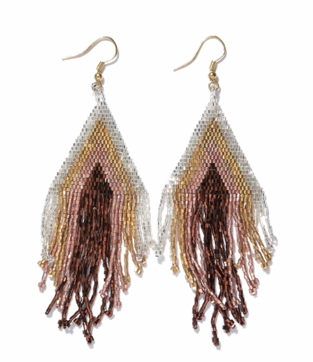 Ink and Alloy Earrings