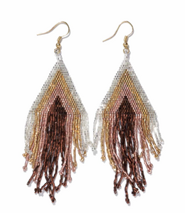 Ink and Alloy Earrings
