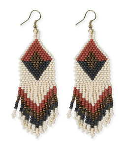 Ink and Alloy Earrings