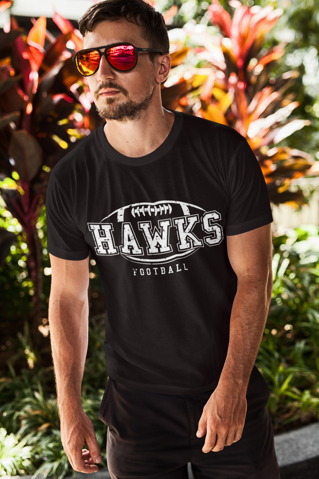 Hawks Football Tee