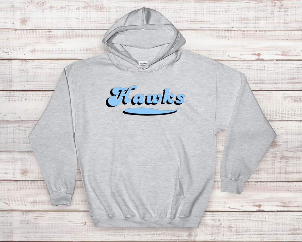 Retro Hawks Hoodie Sweatshirt