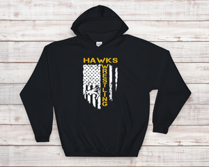 Hawks Wrestling Sweatshirt Hoodie