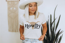 Load image into Gallery viewer, Howdy Graphic T-Shirt

