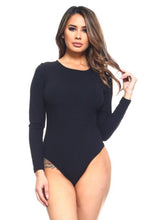 Load image into Gallery viewer, Long Sleeve Open Back Bodysuit
