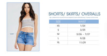 Load image into Gallery viewer, KanCan Raw Denim High Rise Shorts
