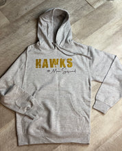 Load image into Gallery viewer, Hawks #Mom Squad Hoodie Sweatshirt
