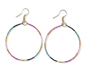 Ink and Alloy Earrings
