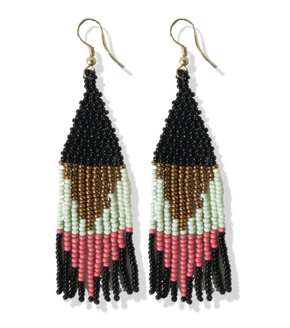 Ink and Alloy Earrings