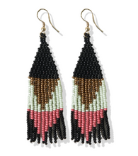 Load image into Gallery viewer, Ink and Alloy Earrings

