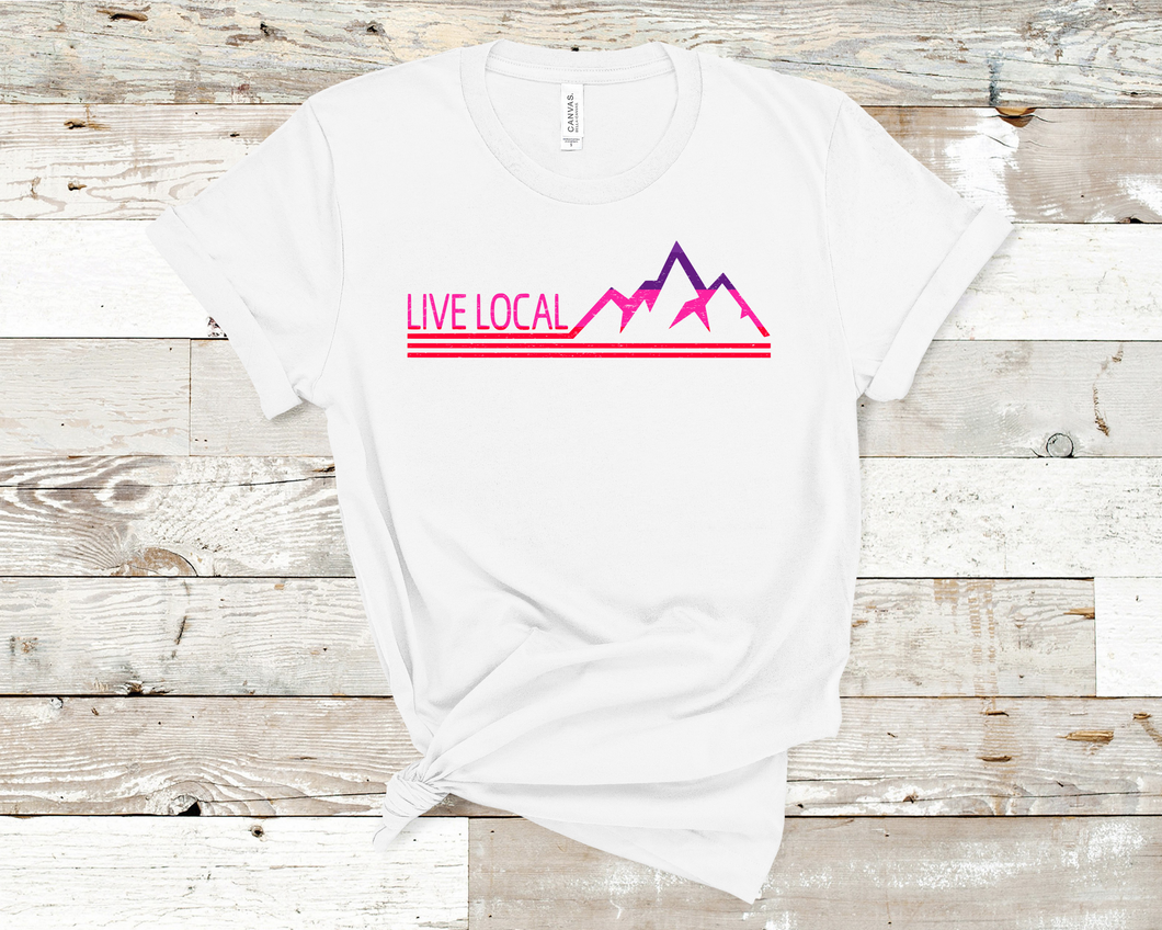 Women's Live Local Tee