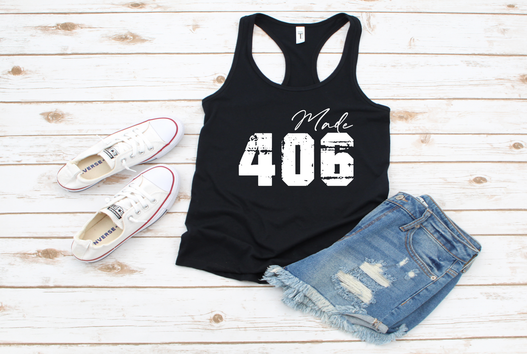 406 Made Racerback Tank