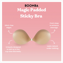 Load image into Gallery viewer, Boomba Magic Padded Sticky Bra
