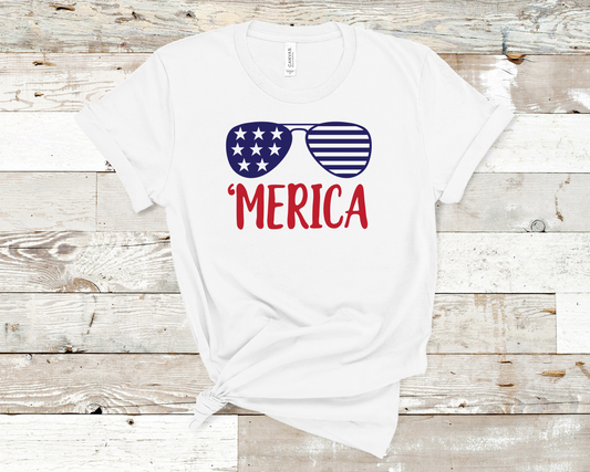 Merica Sunglasses Tee