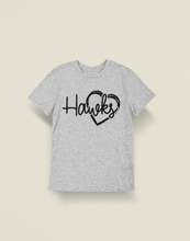 Load image into Gallery viewer, Hawks Heart Tee
