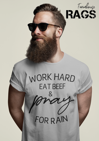 Work, Eat and Pray Tee