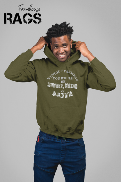Hungry, Naked & Sober Hoodie Sweatshirt