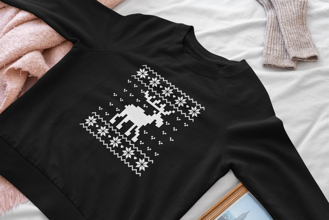 Moose Christmas Sweater