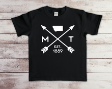 Load image into Gallery viewer, Montana Arrows Tee Youth
