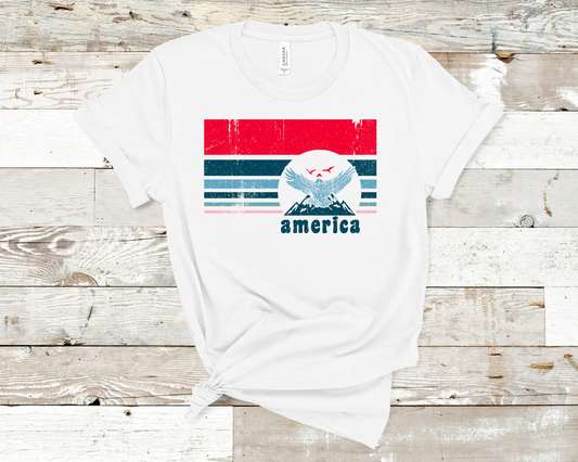 Retro America Tee