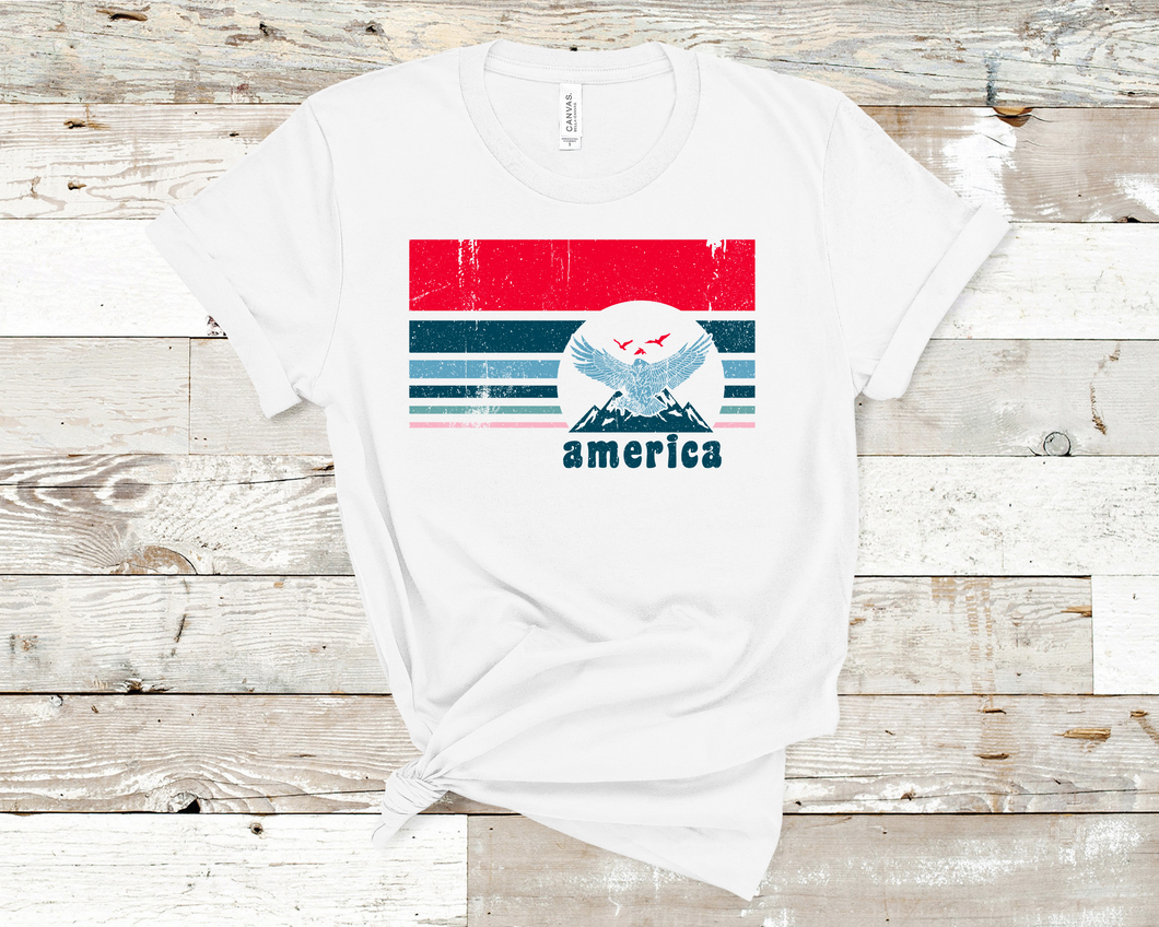 Retro America Tee