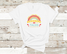 Load image into Gallery viewer, Sunshine and Tacos Tee
