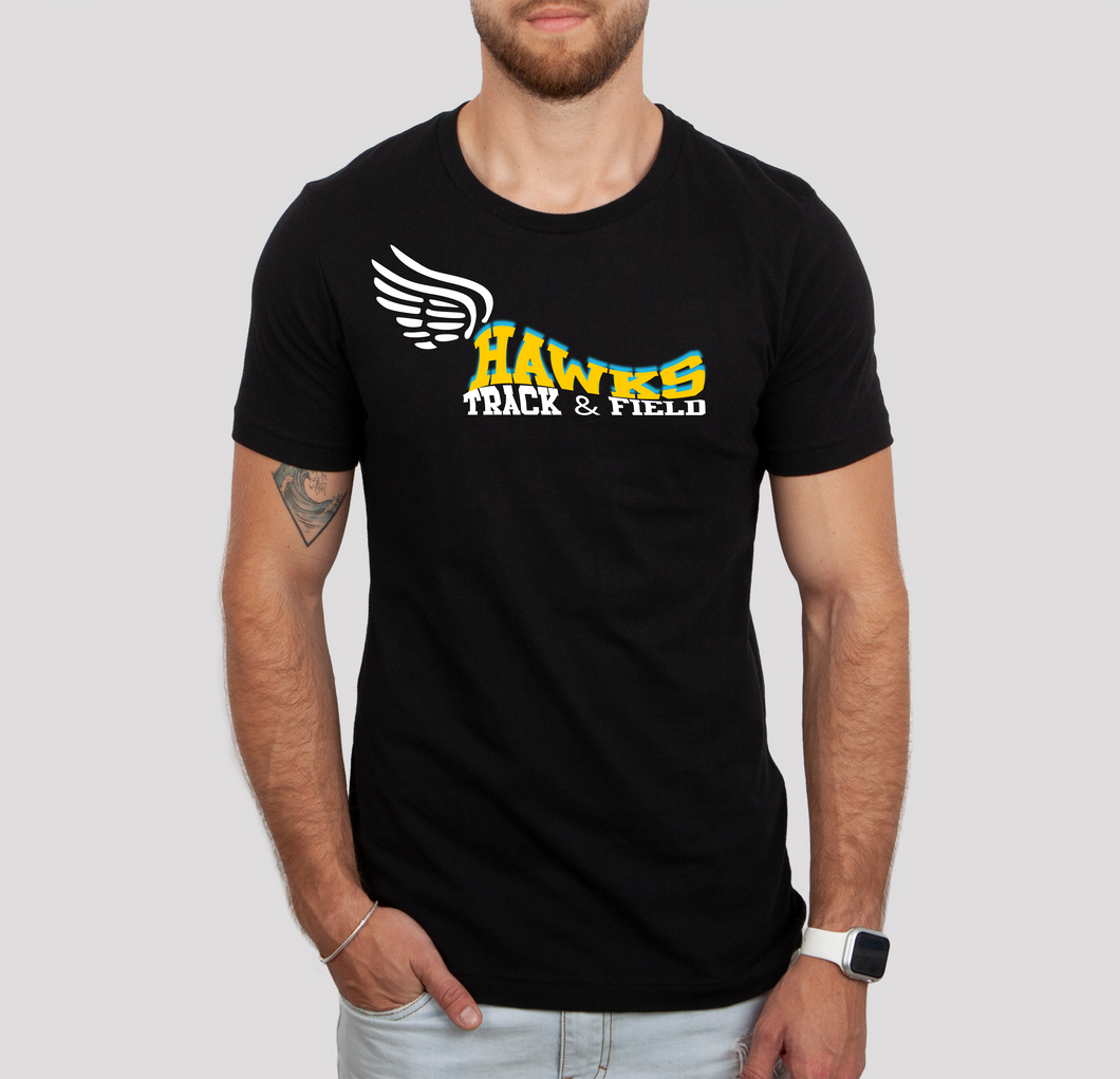 Hawks Track & Field Unisex Tee