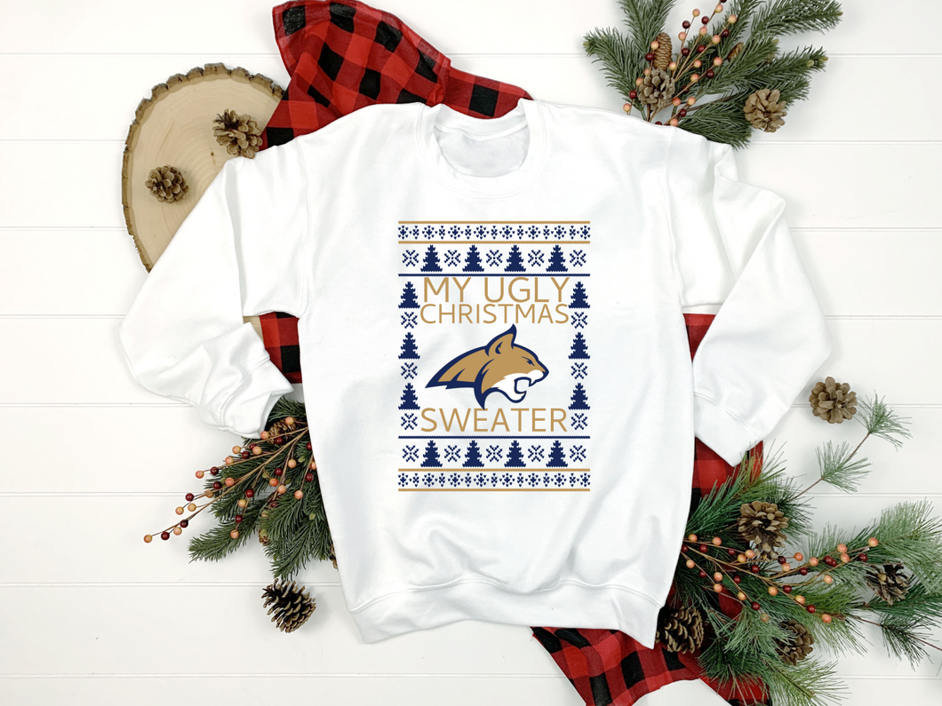 Ugly Bobcat Christmas Sweater