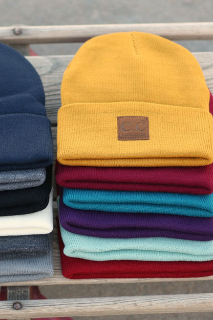 C.C. Ribbed Unisex Beanie