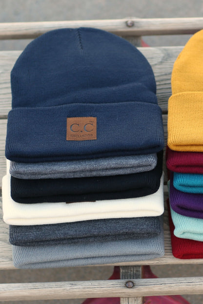 C.C. Ribbed Unisex Beanie