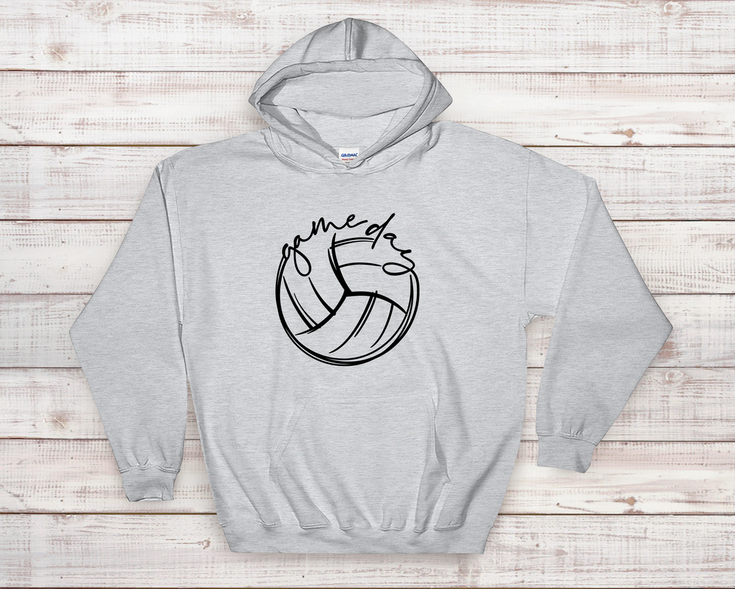 Game Day Volleyball Hoodie