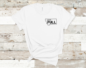 We're Full Montana Corner Tee