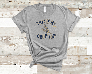 Women's Crop Top Farmin' Tee