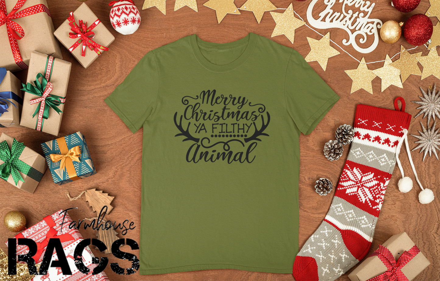 Ya Filthy Animal Graphic T-Shirt
