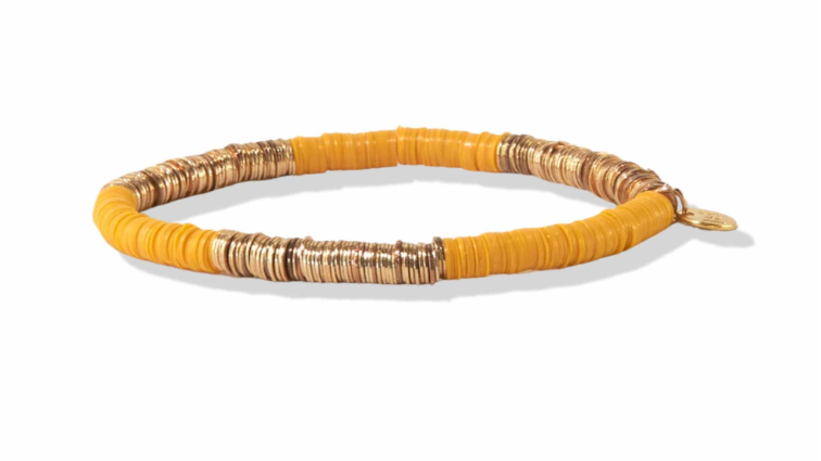 Ink and Alloy Bracelet
